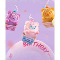 ShinWoo 幽靈熊生日蠟燭公仔套裝, 詳見包裝, 詳見包裝, 詳見包裝