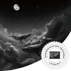 젤센 갤럭시 스페이스 우주 은하 빔 프로젝터 추가 필름, 01_고래의꿈