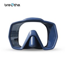 游龍潛水 BREATHE 大視野無框單面鏡, 深藍