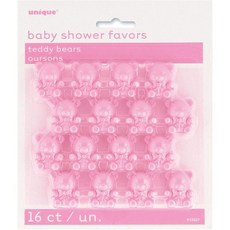 [ 1147438 ] 테디 베어 플라스틱 참 - 핑크 16개, [ 1392956 ] 테디 베어 플라스틱 참 - 핑크,