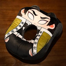 귀멸의칼날 캐릭터 쿠션 책상 베개 탄지로 네츠코 사무실 교실용, 1단, 락 컬럼