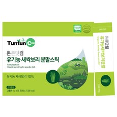 튼튼닷컴 유기농 새싹보리 분말스틱 (3개월분), 1개, 90g