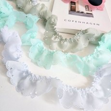 자투리 메쉬초음파살랑주름 택1, 1개, 메쉬초음파살랑주름 연소라