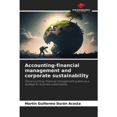 (영문도서) Accounting-financial management and corporate sustainability Paperback, Our Knowledge Publishing, English, 9786208533878