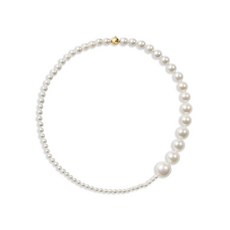 소피빌레브라헤 페기 문 14K 옐로 골드 펄 브레이슬릿