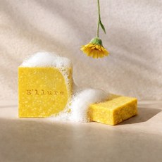 엘루어 천연 샴푸 비누 약산성 어린이 올인원 워시바 유아 샴푸바 제로웨이스트, 5개