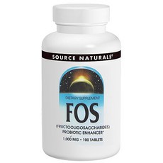 SOURCE NATURALS FOS粉錠 1000mg, 100顆, 1罐