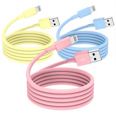 루미아코어 아이폰 8핀 고속충전 케이블 라이트닝 케이블, 1세트, usba-light, 2m