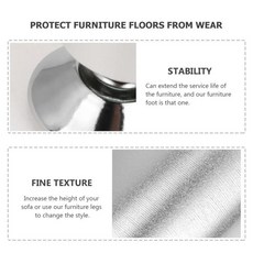 단단한 나무 가구 다리 높이 조절 캐비닛 소파 테이블 의자 침대 엔드 피트 매트 라운드, 20 E1, 1개