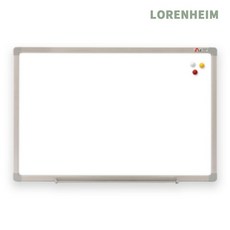 로렌하임 두문 화이트보드 자석 70x50 실속형 칠판 1개 학생보드
