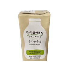 상하목장 유기농 우유, 200ml, 12개