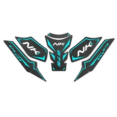 CFMOTO 675NK 675 NK 2024-2025 오토바이 액세서리 스티커 데칼 키트 연료 탱크 패드 보호대 미끄럼 방지, 02 BLUE