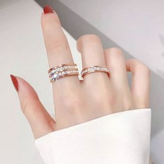 노폐물배출 림프케어 티타늄 순환반지