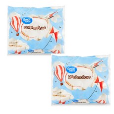 Great Value 그레이트 벨류 마쉬멜로우, 2개, 283g