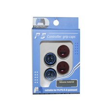 PS5/PS4/XBOX手柄3D硅胶蘑菇头摇杆帽保护套, 1個, 7
