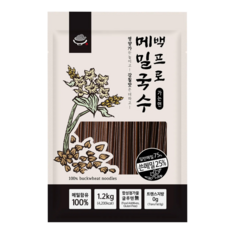 [기혼식품]쓴메밀이 들어 있는 100%메밀국수 (가는면 1.2kg), 1개, 1.2kg