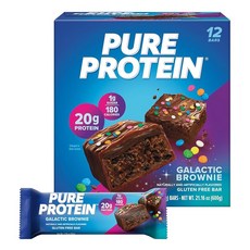 Pure Protein 퓨어 프로틴바 초콜릿 피넛 캐러멜 1.76온스 12팩 173413