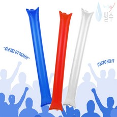 필수가게 응원용 막대풍선 2개 야구장응원도구, 화이트, 화이트