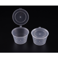 [TONG] PP재질 TCC100 원형 원터치 용기 (100ml/투명) 500개 세트 [BR], 1개, 1개입