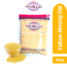 World Yellow Moong Dal Mung bean 대깐녹두, 1개, 800g