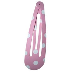 커튼집게 커튼고정 집게 대형 머리핀 인테리어 소품, 1개, 핑크 도트