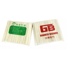 知久道具屋 竹叉 烤肉籤 台灣桂竹 居酒屋 燒烤 露營, 1個, 進口孟宗,5寸-竹叉(800克)