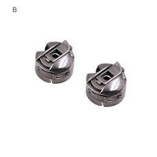 케이스 자수 재봉틀 금속 보빈 스풀 도구 산업용 액세서리용 스테인리스, 2Pcs B Industrial