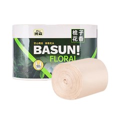 BASUN! 柚子花香 加厚手提式垃圾袋 100入, 100個, 25L
