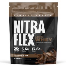 Gat Sports Nitraflex Whey 優質蛋白粉 牛奶巧克力風味, 1個, 1.008kg