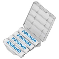 Beston佰仕通 充電電池套組 1.2V鎳氫 AA/AAA 充電電池 USB TYPE-C/MICRO, 1個, 1個