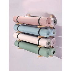 소도구 폼롤러거치대 이동식 가정용 매트 운동기구 요가 헬스장 정리함 보관대, 1. 단일 롤 2층 높이 39cm