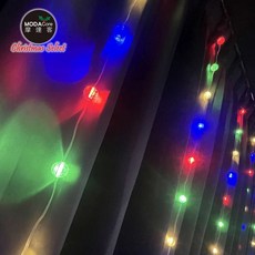 MODACore 摩達客 100燈LED圓珠冰條燈，插電式居家裝飾燈具, 彩光, 1個