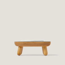 두잇 데일리테이블 반려용품 강아지용품 고양이용품, M, 짧은다리, 화이트, 1개