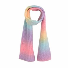 CURLYSUE 컬리수 오로라니트머플러