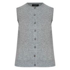 파비아나필리피 민소매 버튼 가디건