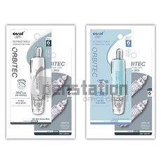 오발 수정테이프 마카롱시리즈 QSR-506/B 세트, 세라믹 화이트 세트+마카롱 블루 세트, 1개