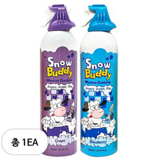 스노우버디 대용량 휘핑 클렌저 그레이프 + 블루베리 2종 세트, 1세트, 300ml