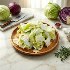 위스트롱 국내산 손질 양배추 사각썰기 1kg, 2개, 500g