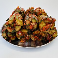 원칙과정성 국내산 서울식 특오이소박이 무르지 않고 아삭한 무msg 오이김치 캔 김치, 2kg, 1개