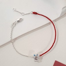 【Annshop小安的店】招財貓頭鷹幸運紅線手鍊 925純銀 紅繩 招財