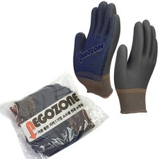 [장갑이네] 국산 수입 PU 도트 엠보싱 나일론 폴리 코팅 장갑, 국산PU도트회색XS, 1개