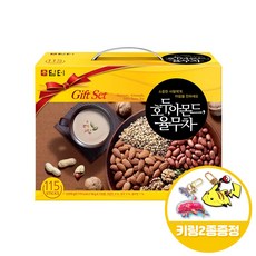 담터 호두 아몬드 율무차 115T+키링2종, 18g, 115개입