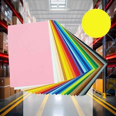 칼라펠트 비접착 연노랑 45x30cm 1개 펠트시트 환경판꾸미기 인테리어소품 게시판꾸미기 컬러휄트지 미술교육도구