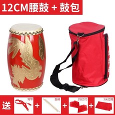 연습 악기 소북 난타북 공연 행사 축제 북 전통악기 A, 1개, G. cm 역용 허리북+북채+어깨끈+손수건+3m 빨간색