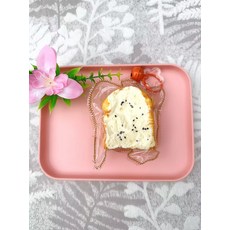 食品級硅膠捏捏樂雙層吐司草莓吐司藕片吐司解壓慢回彈, 1個, 雙層芝麻吐司:如图