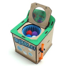 통돌이 세탁기 만들기 과학재료 1인용 과학실험키트 과학실험 놀이키트 과학놀이키트, 1개