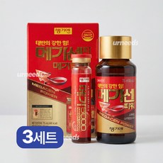 생기엔 태반의힘 메가센파워 메가5000, 95ml, 3개