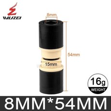 자전거 완충기MTB 리어 쇼크 DU 부싱 8x22/24/32/44/50/52/54/68mm Fox Rockshox 산악 자전거 서스펜션 부