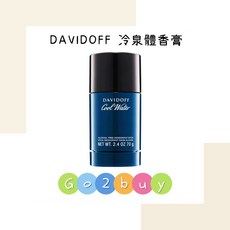 Davidoff Coolwater 冷泉男性香水體香膏 70g 清新持久, 1個