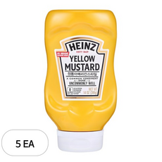 하인즈 옐로우 머스타드, 396g, 5개